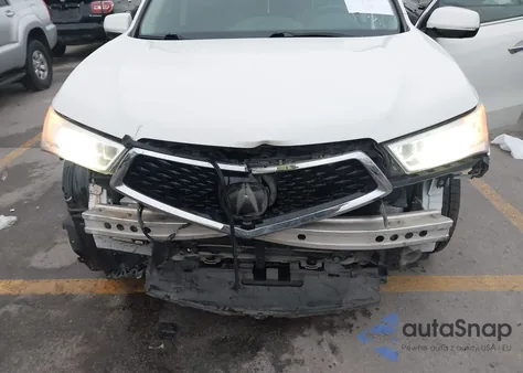2017 Acura Mdx Advance Package из США, поврежденный, VIN 5FRYD4H81HB012145